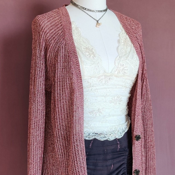 Fairy Grunge Knit Cardigan - Picture 3 of 4
